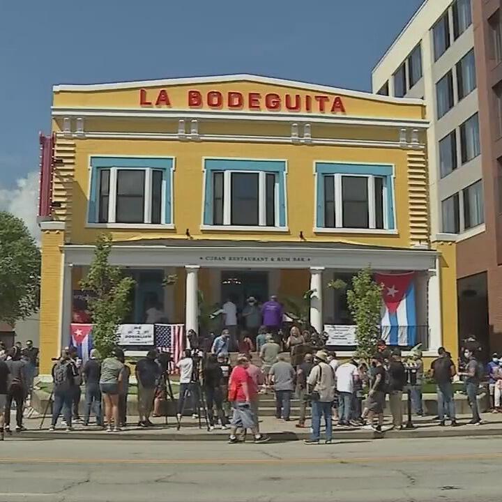 Responding to list of protesters' demands, Louisville's Cuban community rallies in NuLu
